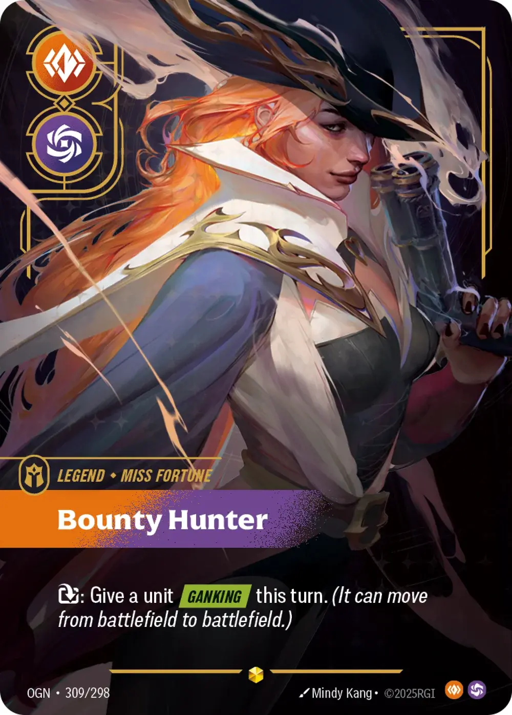 Miss Fortune, Bounty Hunter — Riftbound overnumbered card OGN 309