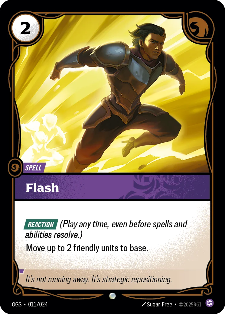 Flash — Riftbound card OGS 011