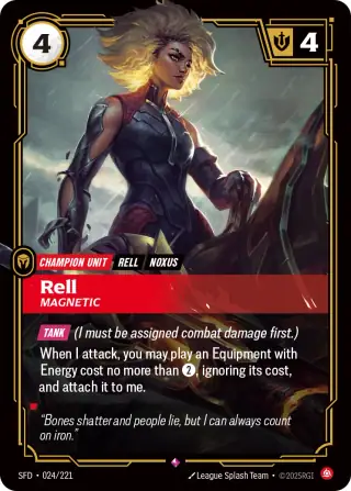 Rell, Magnetic — Riftbound card SFD 024