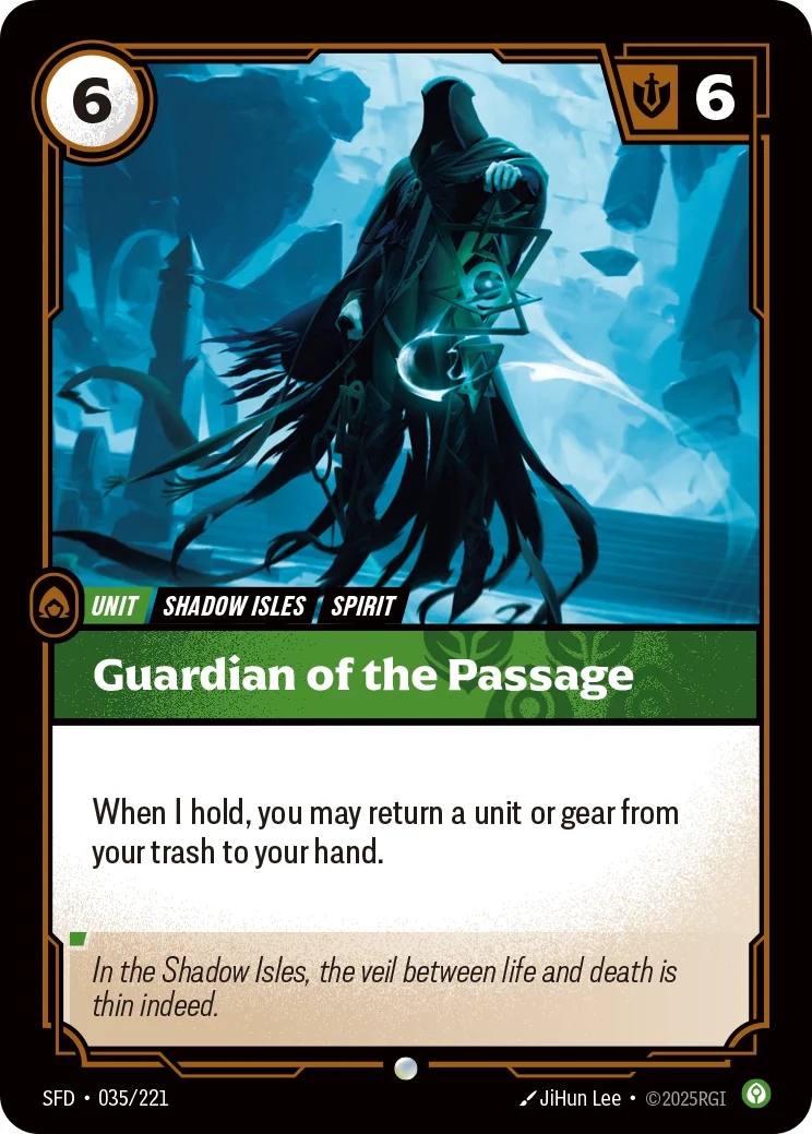 Guardian of the Passage — Riftbound card SFD 035