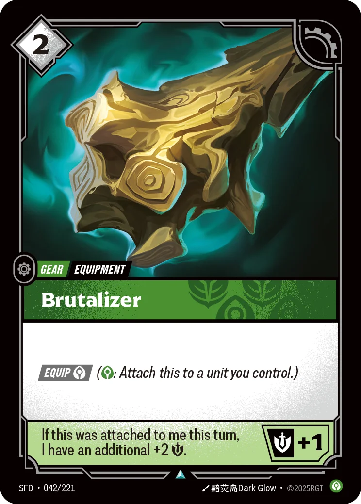 Brutalizer — Riftbound card SFD 042