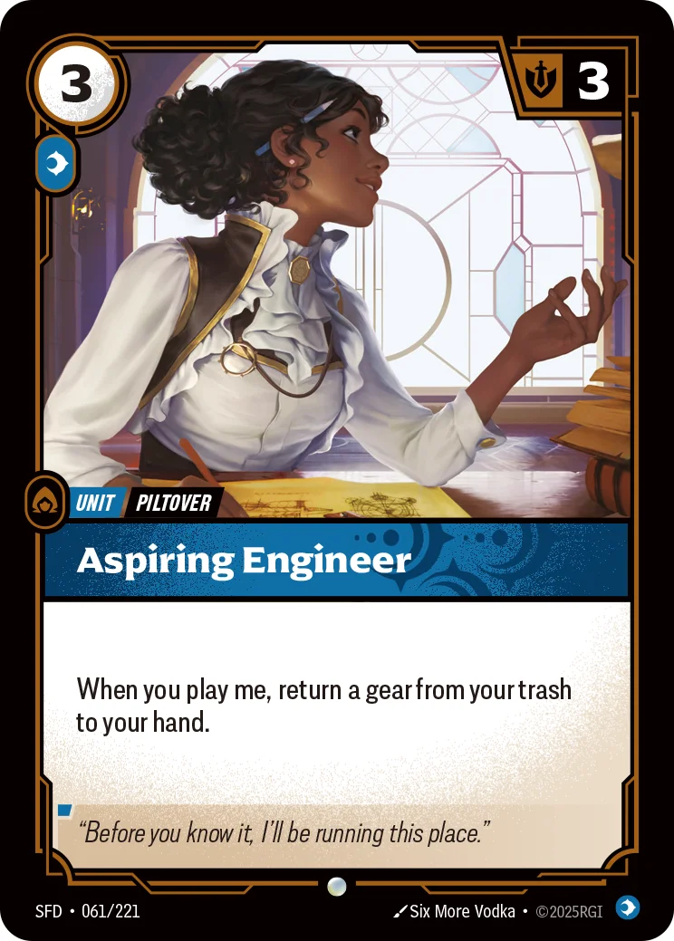 Aspiring Engineer — Riftbound card SFD 061