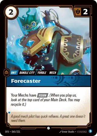 Forecaster — Riftbound card SFD 065