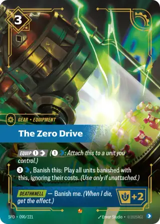 The Zero Drive — Riftbound Epic card SFD 090