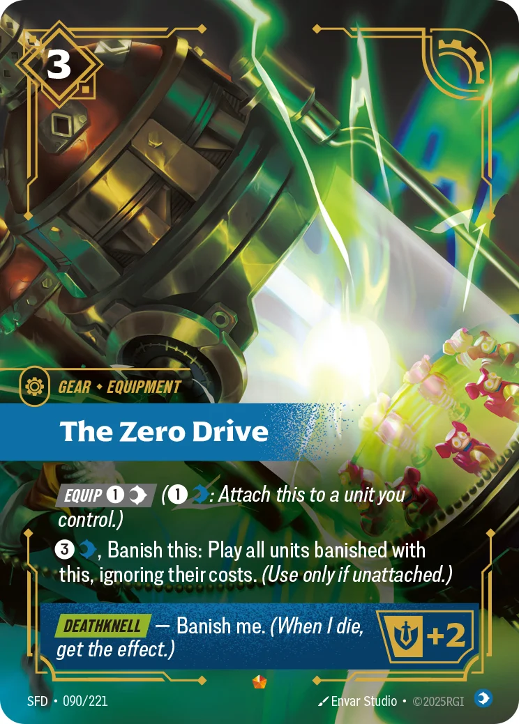 The Zero Drive — Riftbound Epic card SFD 090