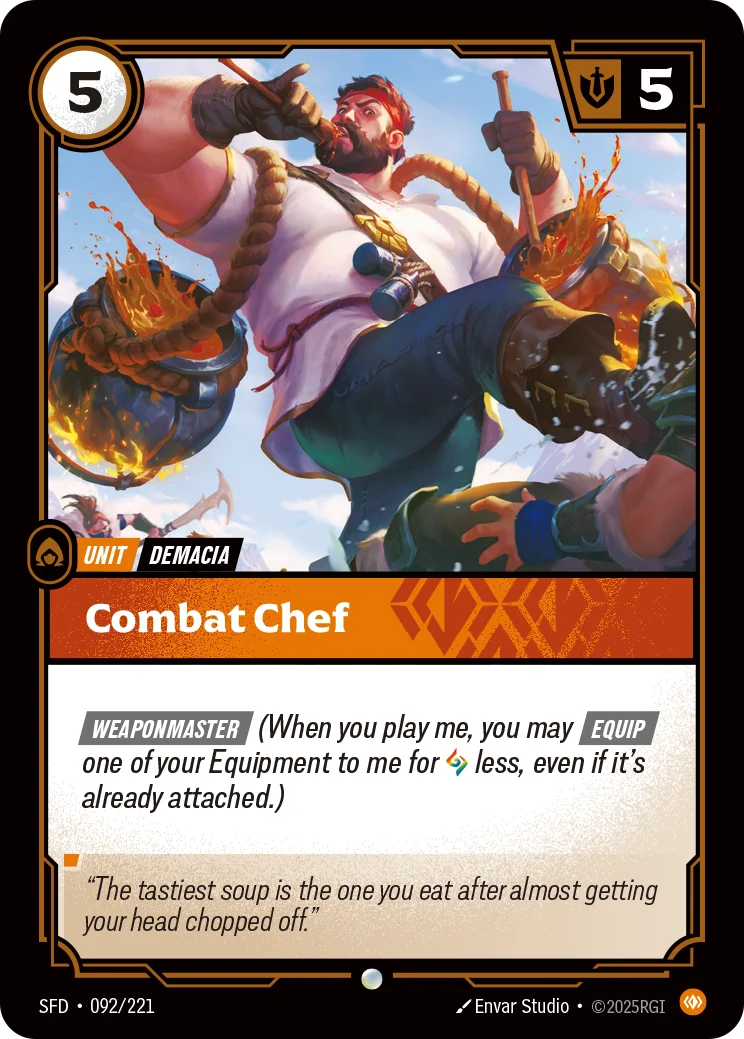 Combat Chef — Riftbound card SFD 092