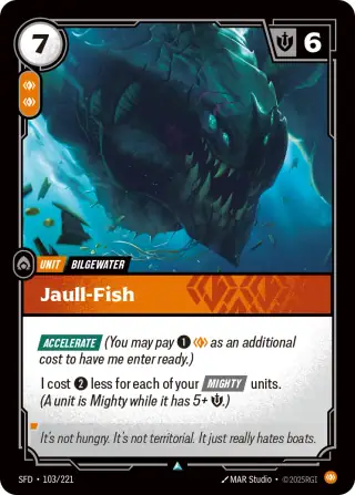 Jaull-Fish — Riftbound card SFD 103