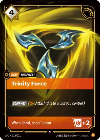 Trinity Force — Riftbound card SFD 115