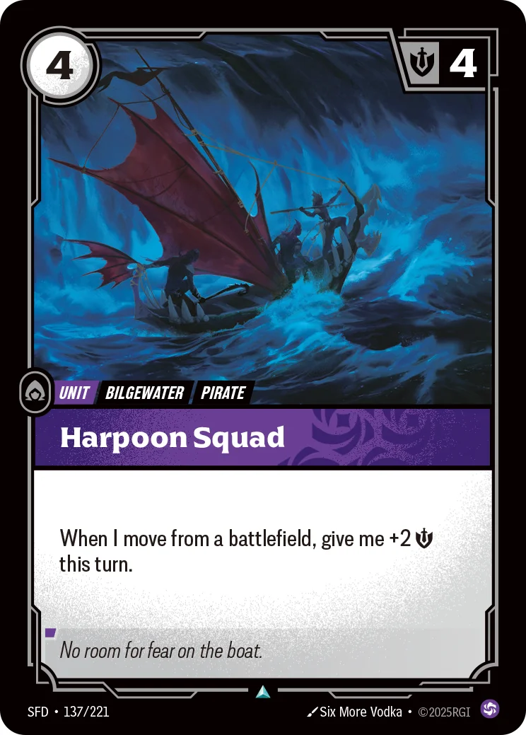 Harpoon Squad — Riftbound promo card SFD 137