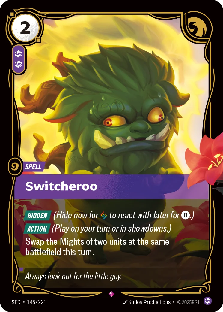 Switcheroo — Riftbound card SFD 145