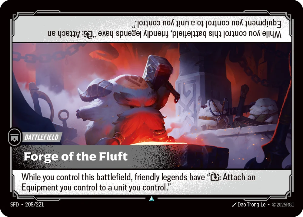 Forge of the Fluft — Riftbound card SFD 208
