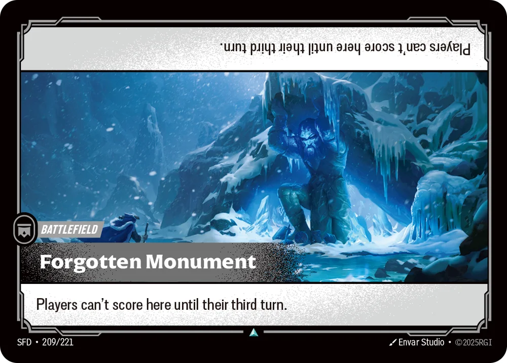 Forgotten Monument — Riftbound card SFD 209