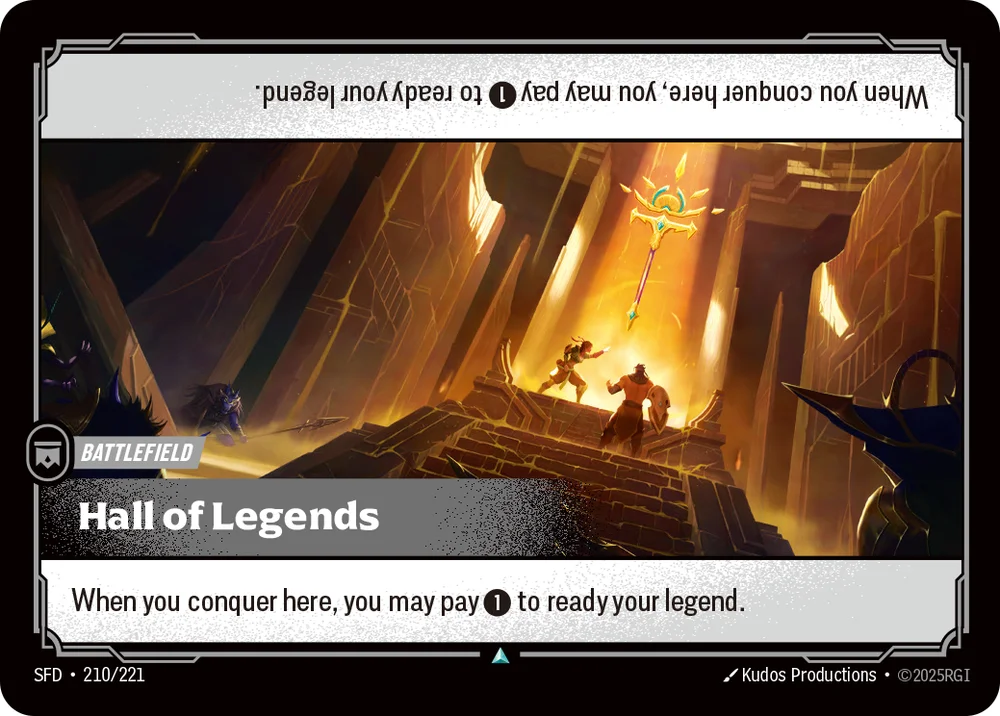 Hall of Legends — Riftbound card SFD 210