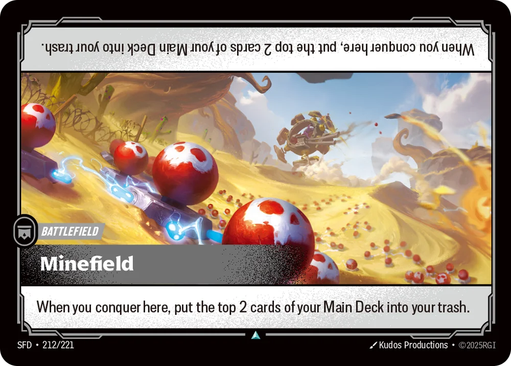 Minefield — Riftbound card SFD 212