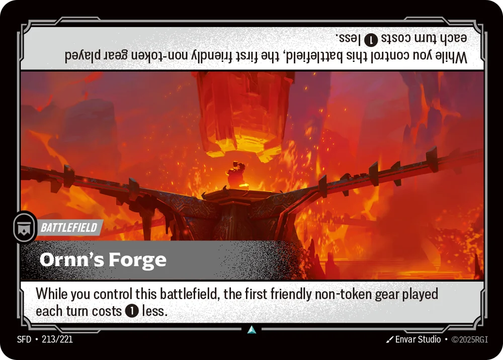 Ornn's Forge — Riftbound card SFD 213