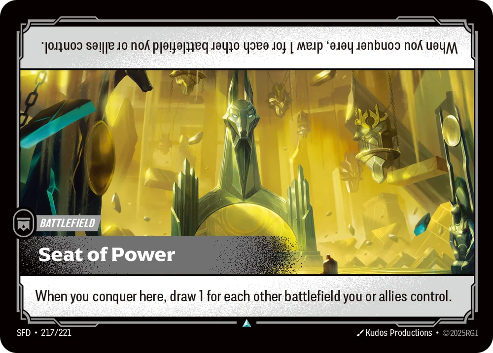 Seat of Power — Riftbound card SFD 217