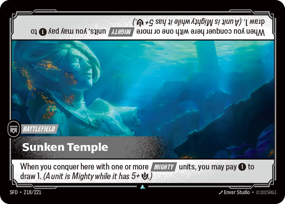 Sunken Temple — Riftbound card SFD 218