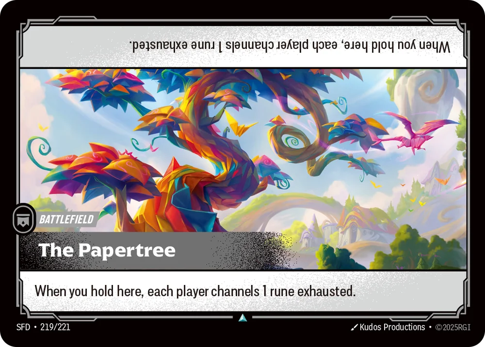 The Papertree — Riftbound card SFD 219