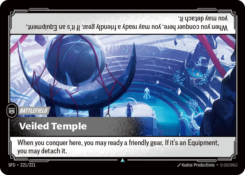 Veiled Temple — Riftbound card SFD 221
