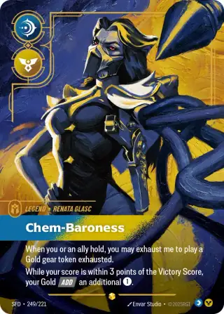 Renata Glasc, Chem-Baroness — Riftbound overnumbered card SFD 249
