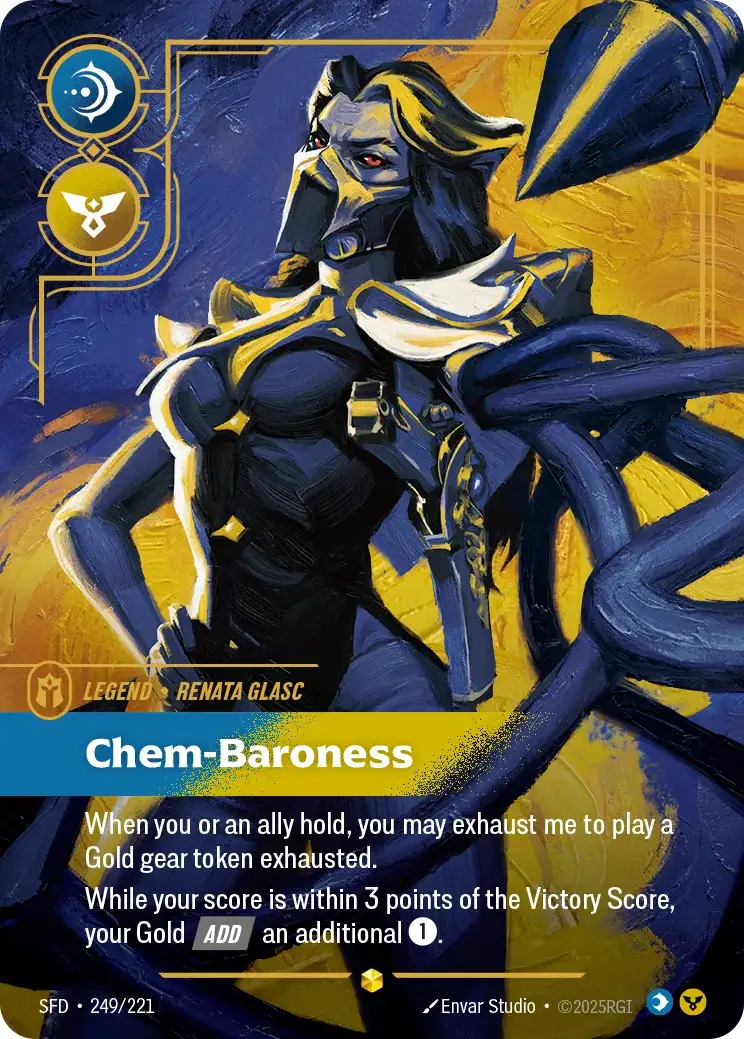 Renata Glasc, Chem-Baroness — Riftbound overnumbered card SFD 249