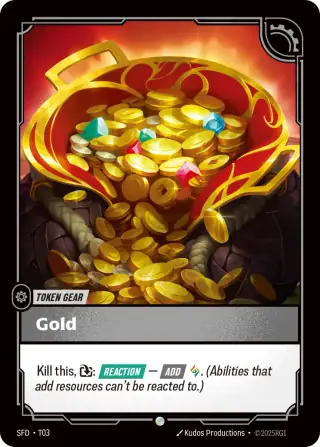 Gold — Riftbound card SFD t03