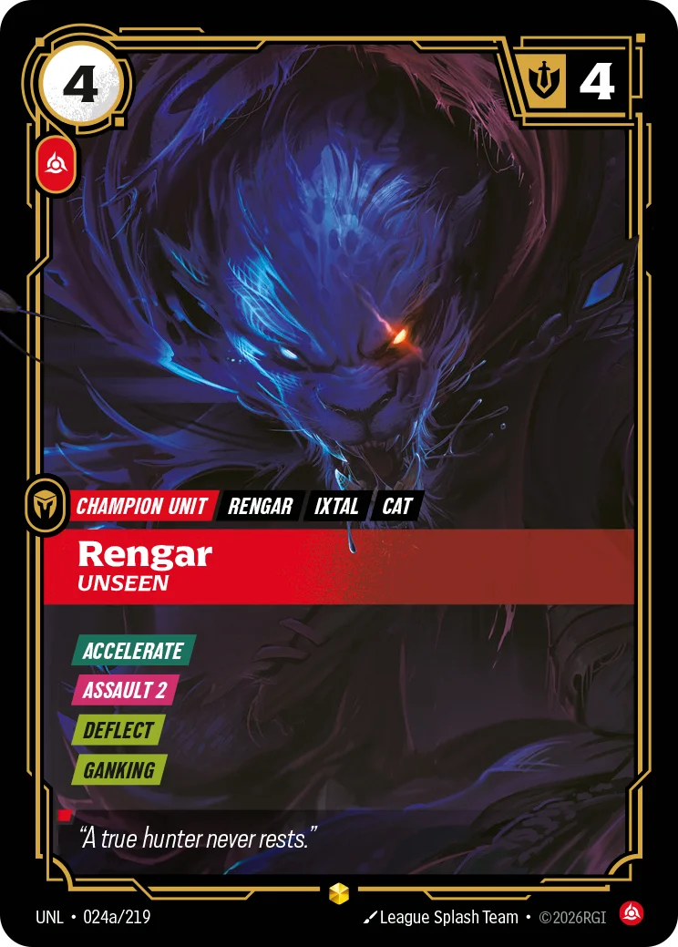 Rengar Prices — Riftbound Champion Cards | RiftCompare