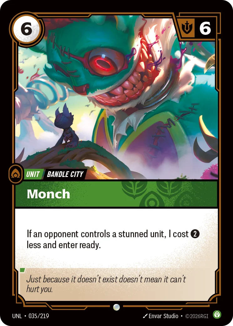 Monch — Riftbound card UNL 035
