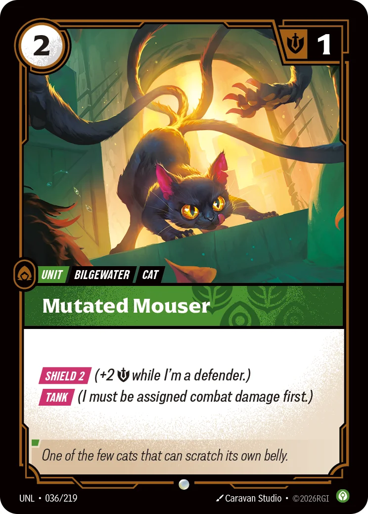 Mutated Mouser — Riftbound card UNL 036