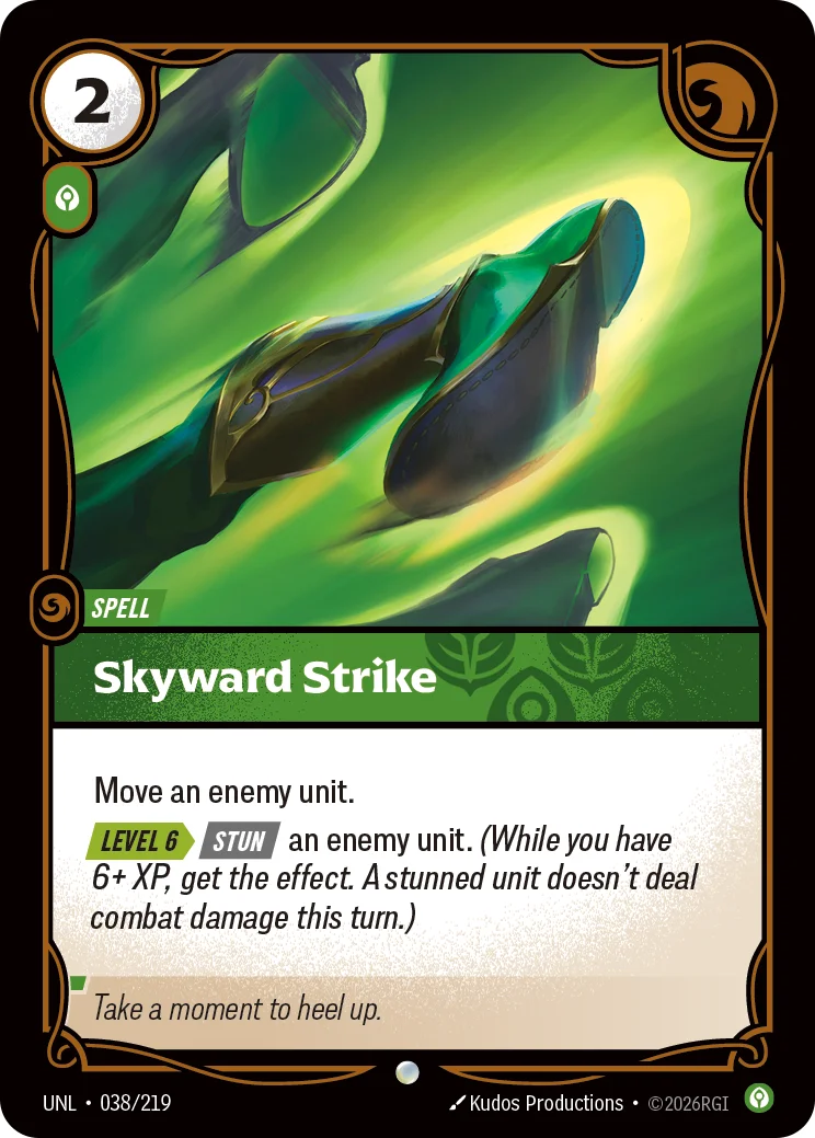 Skyward Strike — Riftbound card UNL 038