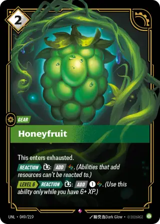 Honeyfruit — Riftbound card UNL 049