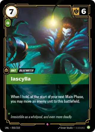 Iascylla — Riftbound card UNL 050