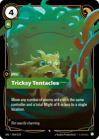 Tricksy Tentacles — Riftbound card UNL 054