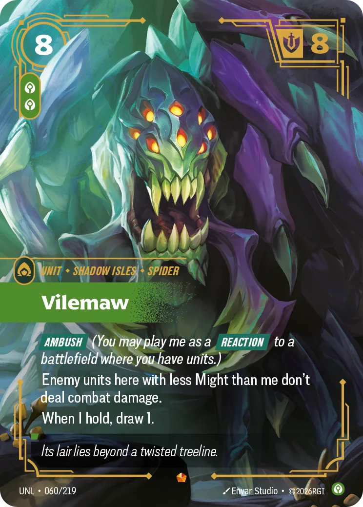 Vilemaw — Riftbound Epic card UNL 060