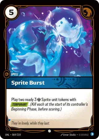 Sprite Burst — Riftbound card UNL 069
