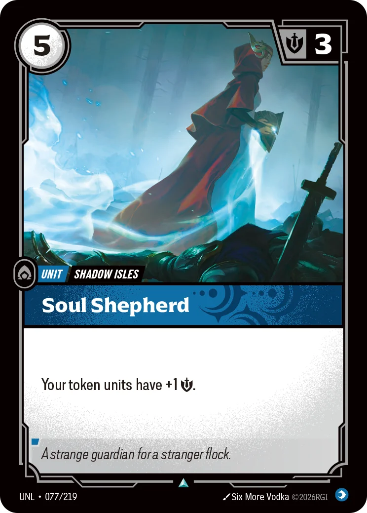 Soul Shepherd — Riftbound card UNL 077