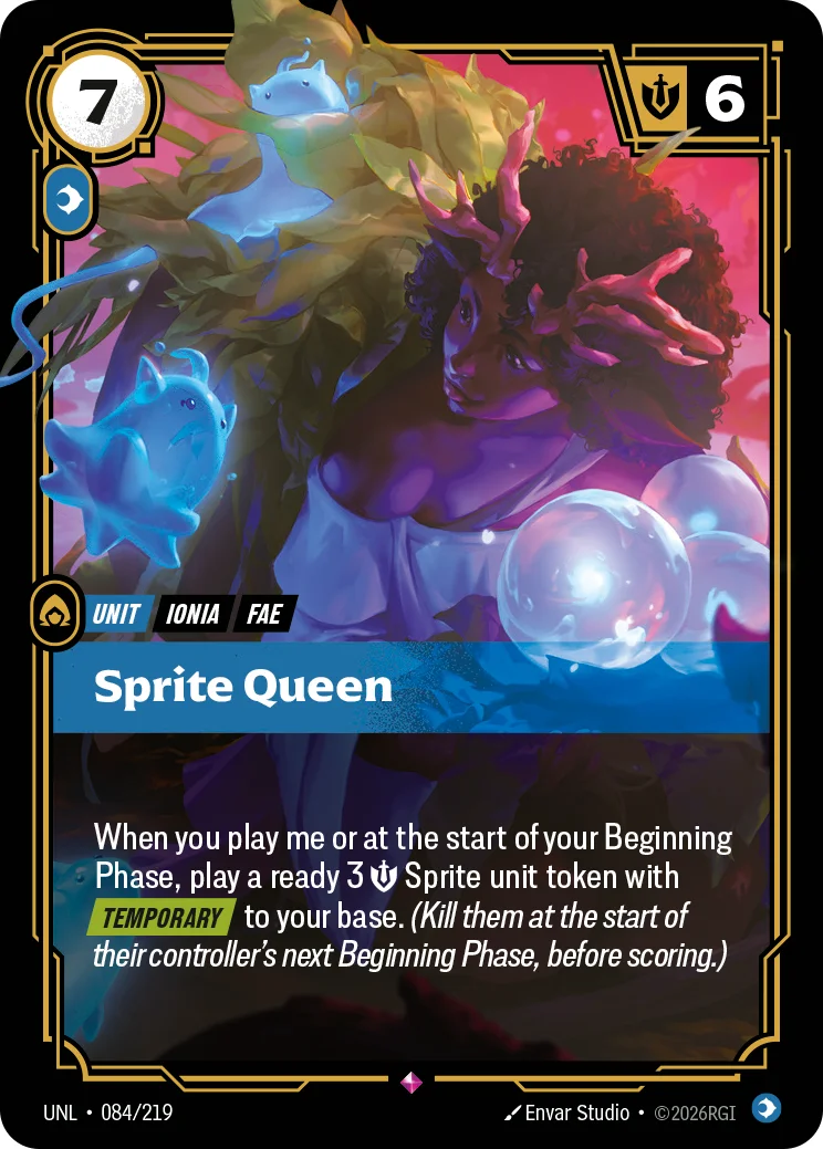 Sprite Queen — Riftbound card UNL 084