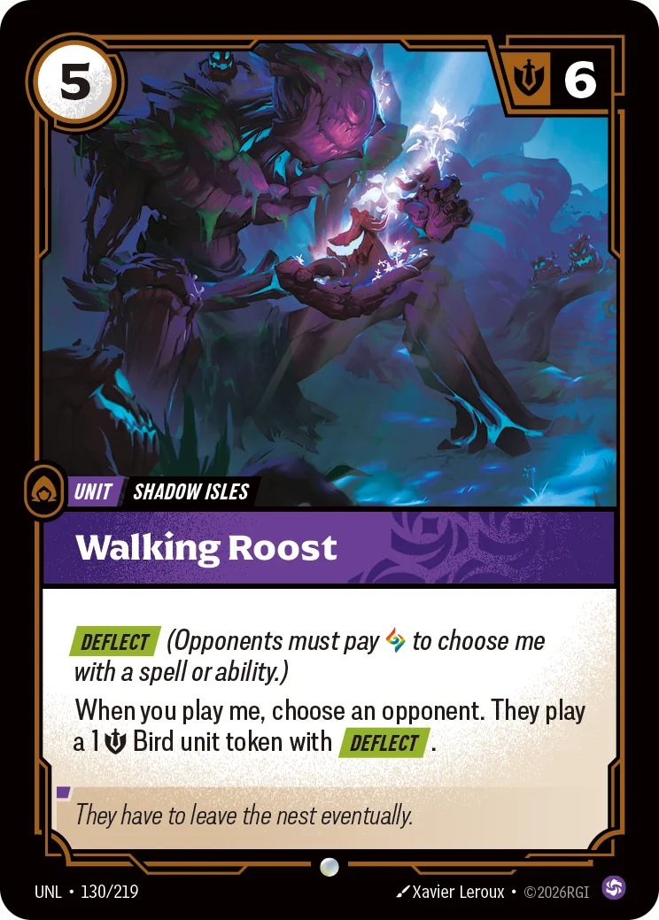 Walking Roost — Riftbound card UNL 130