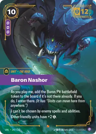 Baron Nashor — Riftbound Epic card UNL 147