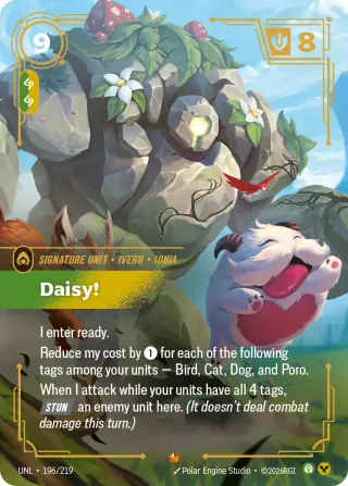 Daisy! — Riftbound Epic card UNL 196