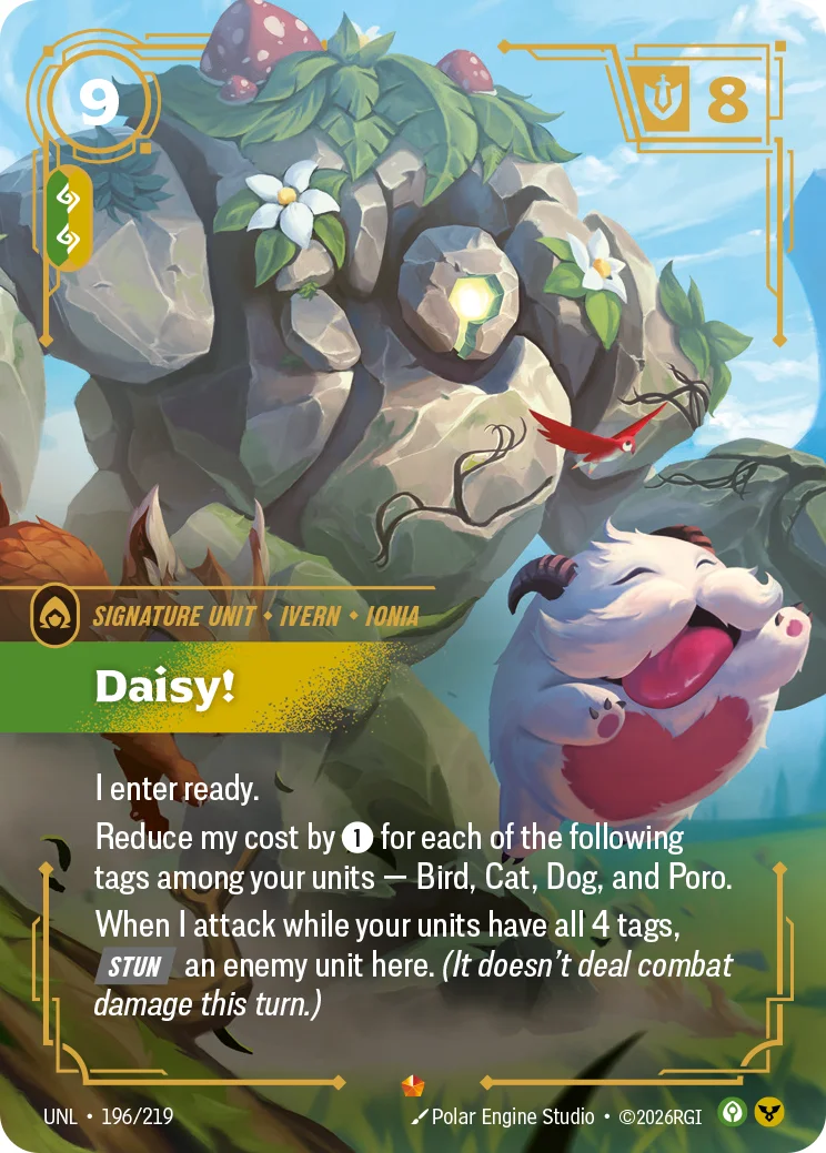 Daisy! — Riftbound Epic card UNL 196