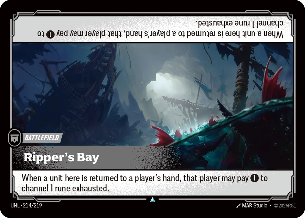 Ripper's Bay — Riftbound card UNL 214