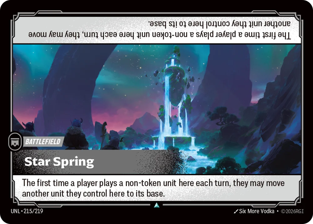 Star Spring — Riftbound card UNL 215