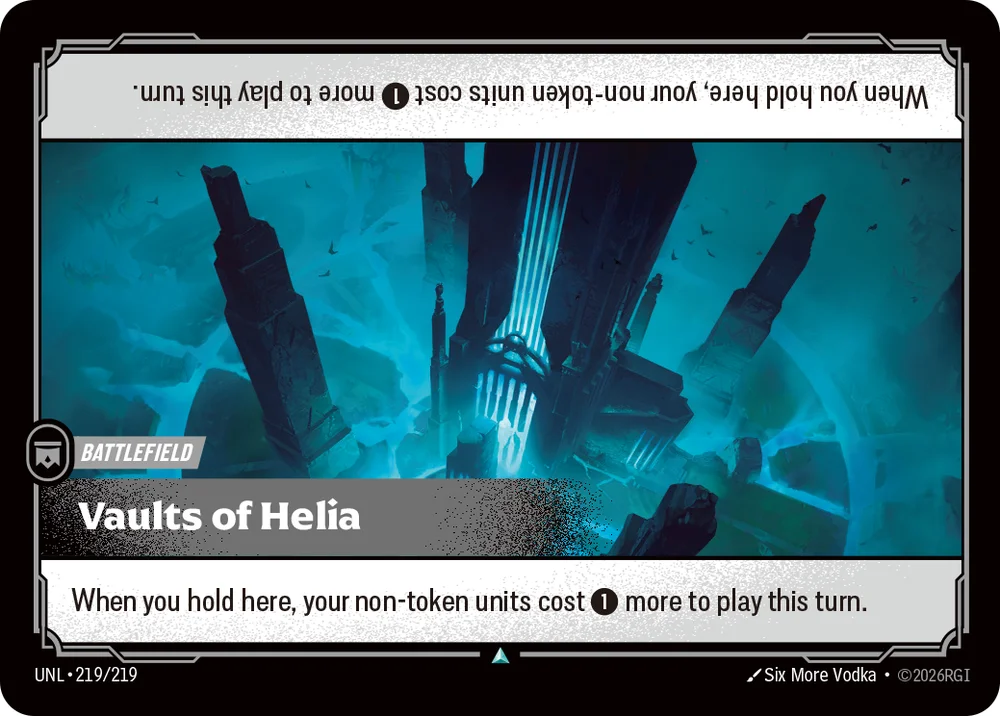 Vaults of Helia — Riftbound card UNL 219