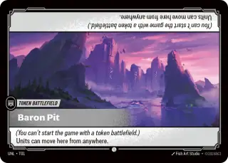 Baron Pit — Riftbound card UNL t01