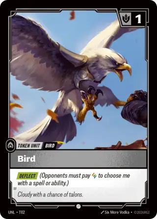 Bird — Riftbound card UNL t02