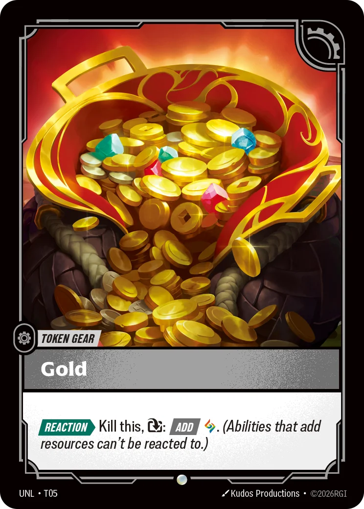 Gold — Riftbound card UNL t05