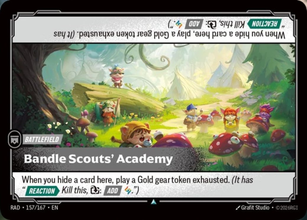 Bandle Scouts' Academy — Riftbound card RAD 157