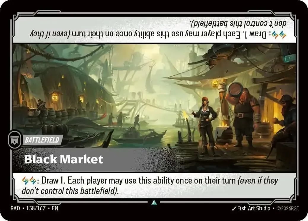 Black Market — Riftbound card RAD 158