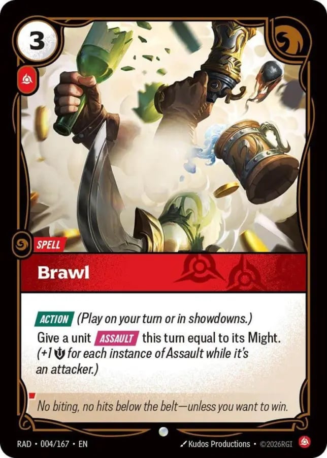 Brawl — Riftbound card RAD 004